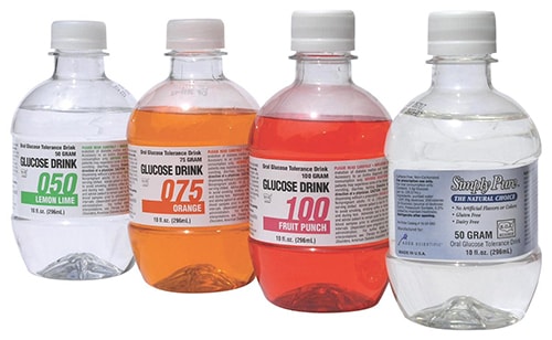 glucose solutions for glucose challenge test